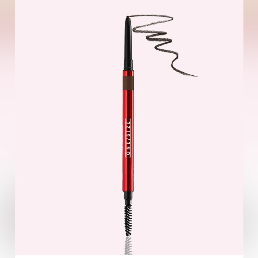 💎 One/Size #07 Black Brown BROWKIKI MICRO BROW DEFINING PENCIL Full-Size New